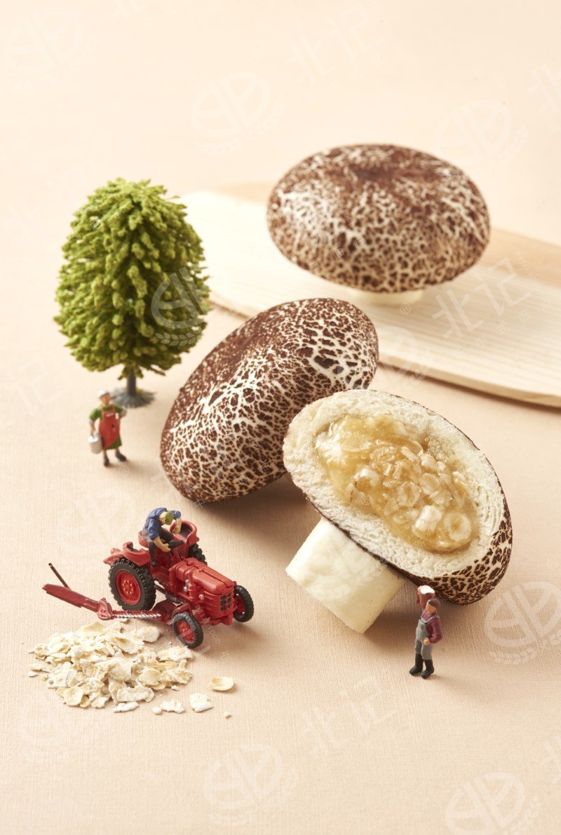 燕麦蘑菇包 燕麦蘑菇包